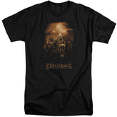 Lord Of The Rings Riders Of Rohan Men's 18/1 Tall Cotton Short-Sleeve T-Shirt